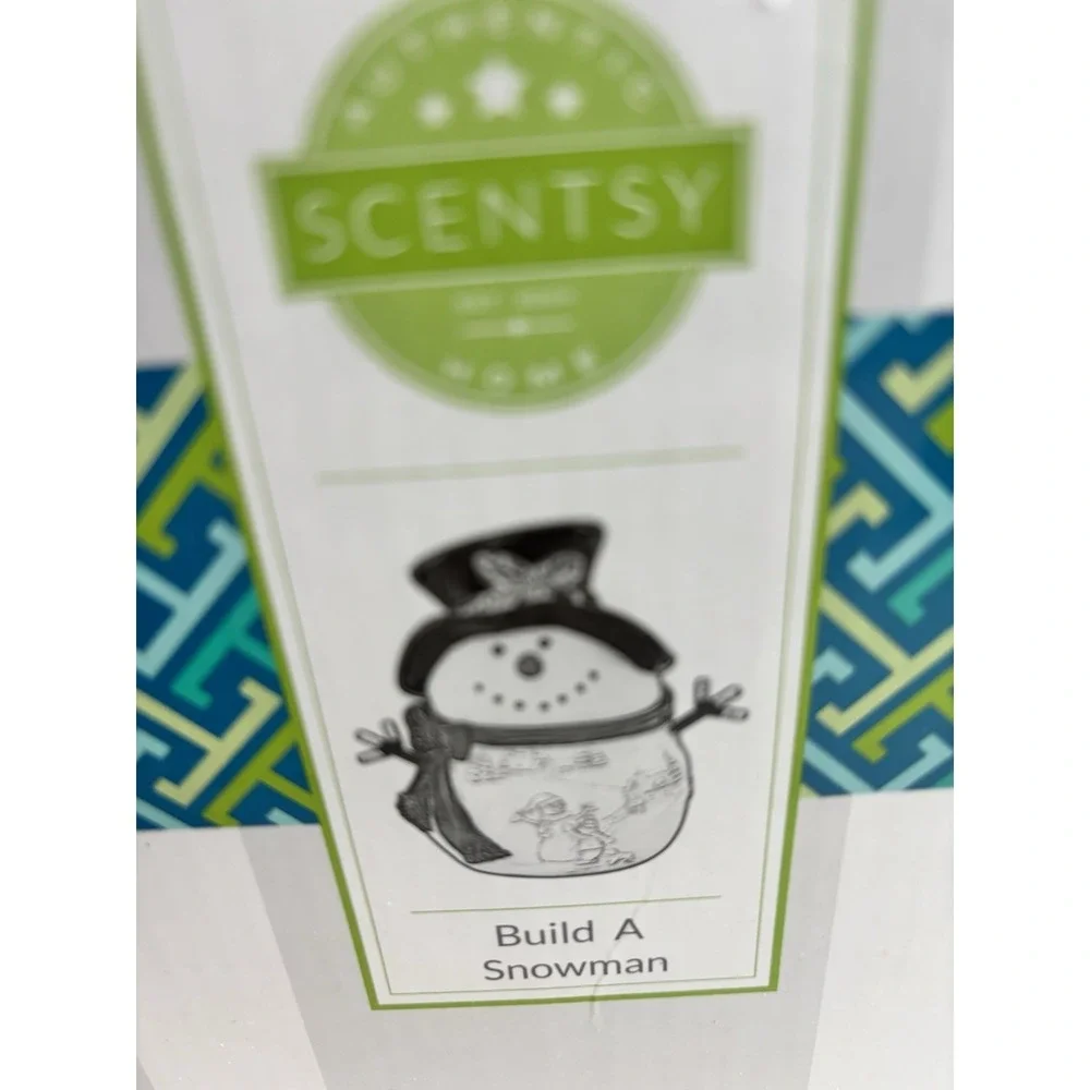 Scentsy‎ Wax Warmer Build A Snowman 2017  8